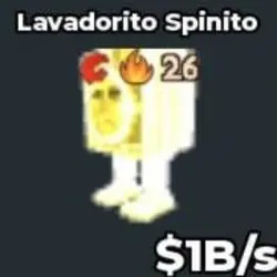 BS12277 Lavadorito Spinito Has 26 Rare Traits Divine 1B s (… — Roblox, лот №221681