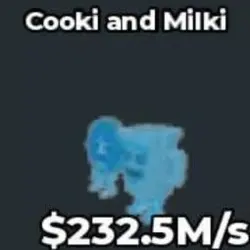 BS12278 Cooki and Milki Diamond 232.5M s (Секретный персона… — Roblox, лот №221682