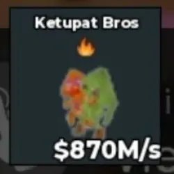 BS12284 Ketupat Bros 870M s (Секретный персонаж) — Roblox, лот №221683