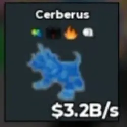 BS12288 Cerberus Diamond 3.2B s (Секретный персонаж) — Roblox, лот №221684