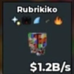 BS12335 Rubrikiko 1.2B s (Секретный персонаж) — Roblox, лот №221558