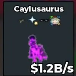 BS12338 Caylusaurus Glasses Aura Traits Rare Galaxy 1.2B s … — Roblox, лот №221563