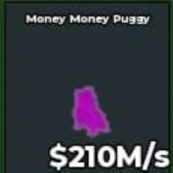 BS12354 Money Money Puggy Rainbow 210M s (Секретный персона… — Roblox, лот №221571