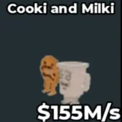 BS12399 Cooki and Milki 155M s (Секретный персонаж) — Roblox, лот №221605