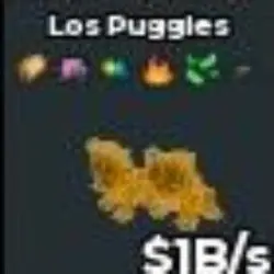 BS12425 Los Puggies Gold 1B s (Секретный персонаж) — Roblox, лот №221625
