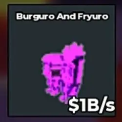 BS12450 Burguro and Fryuro Galaxy 1B s (Секретный персонаж) — Roblox, лот №221654