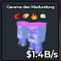 BS12469 Garama and Madundung Crystal 1.4B s (Секретный перс… — Roblox, лот №221709