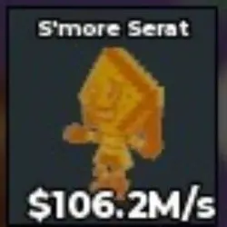 BS12474 S'more Serat Gold 106.2M s (Секретный персонаж) — Roblox, лот №221712