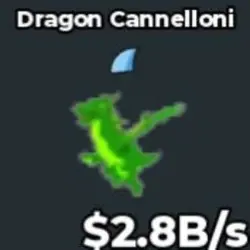 BS12481 Dragon Cannelloni Radioactive 2.8B s (Секретный пер… — Roblox, лот №221717