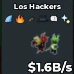 BS12487 Los Hackers 1.6B s (Секретный персонаж) — Roblox, лот №221722