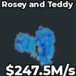 BS12533 Rosey and Teddy Diamond .5M s (Секретный персонаж) — Roblox, лот №221749
