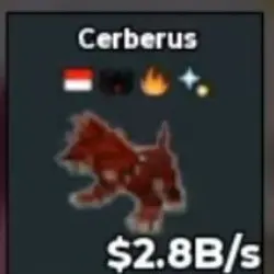 BS12555 Cerberus 2.8B s (Секретный персонаж) — Roblox, лот №221756