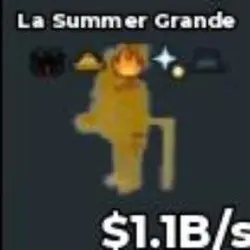 BS12573 La Summer Grande Clean Traits Gold 1.1B s (Секретны… — Roblox, лот №221766