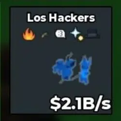 BS12576 Los Hackers RAINBOW 2.1B s (Секретный персонаж) — Roblox, лот №221769