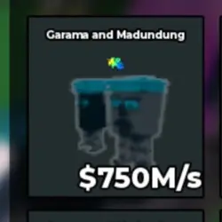 BS12580 Garama and Madundung Cyber 750M s (Секретный персон… — Roblox, лот №221773