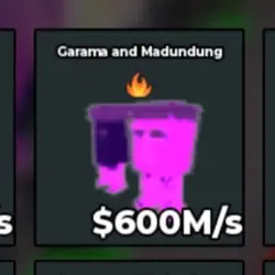 BS12582 Garama and Madundung Galaxy 600M s (Секретный персо… — Roblox, лот №221776