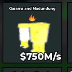 BS12584 Garama and Madundung Divine 750M s (Секретный персо… — Roblox, лот №221779