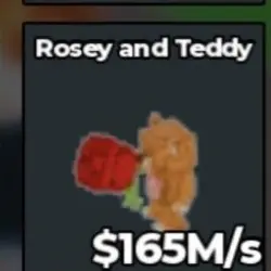 BS12589 Rosey and Teddy 165M s (Секретный персонаж) — Roblox, лот №221787