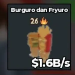 BS12592 Burguro 26 Rare trait 1.6B s (Admin персонаж) — Roblox, лот №221790