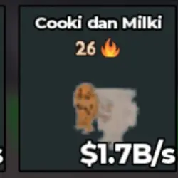 BS12593 Cooki and Milki 26 Rare Trait 1.7M s (Секретный пер… — Roblox, лот №221791