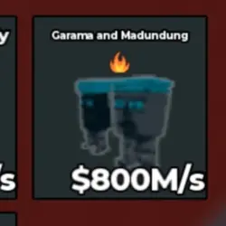 BS12599 Garama and Madundung Cyber 800M s (Секретный персон… — Roblox, лот №221794