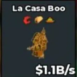 BS12613 La Casa Boo With 3 Traits Gold 1.1B s (Секретный пе… — Roblox, лот №221698