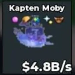 BS12614 Capitano Moby Crystal 4.8B s (Секретный персонаж) — Roblox, лот №221699