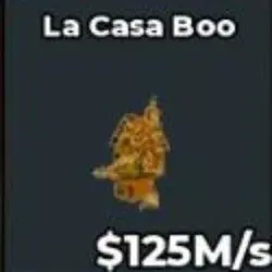 BS12617 La Casa Boo Gold 125M s (Секретный персонаж) — Roblox, лот №221707