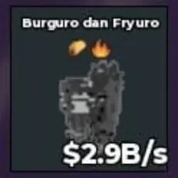 BS12619 Burguro and Fryuro Panthom 2.9B s (Секретный персон… — Roblox, лот №221713