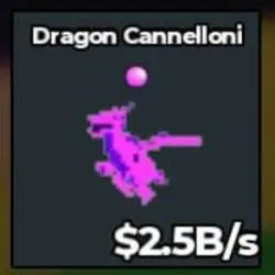 BS12631 Dragon Cannelloni Galaxy 2.5B s (Секретный персонаж) — Roblox, лот №221726