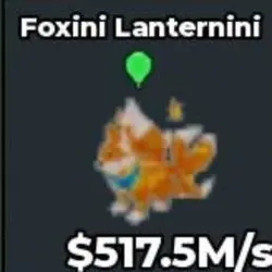 BS12633 Foxini Lanternini With Green Balloon 517.5M s (Секр… — Roblox, лот №221729