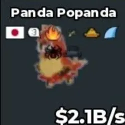 BS12634 Panda Popanda With Japan Trait 2.1B s (Секретный пе… — Roblox, лот №221731