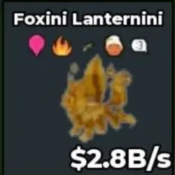BS12658 Foxini Lanternini With Rare Trait Gold 2.8B s (Секр… — Roblox, лот №221774