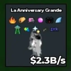 BS12663 La Anniversary Grande Yin Yang 2.3B s (Секретный пе… — Roblox, лот №221783