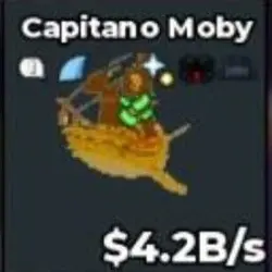BS12666 Capitano Moby With Clean Traits Gold 4.2B s (Секрет… — Roblox, лот №221793