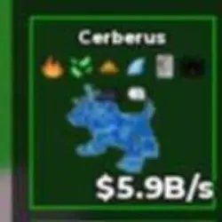 BS12675 Cerberus Diamond 5.9B s (Секретный персонаж) — Roblox, лот №221801