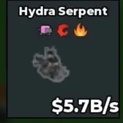 BS12687 Hydra Serpent Phantom 5.7B s (Секретный персонаж) — Roblox, лот №221809