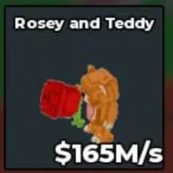 BS12694 Rosey and Teddy 165M s (Секретный персонаж) — Roblox, лот №221813