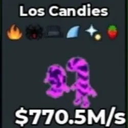 BS12704 Los Candies Strawberry Trait Price Galaxy 770.5M s … — Roblox, лот №221821