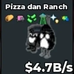BS12707 Pizza and Ranch Phantom 4.7B s (Секретный персонаж) — Roblox, лот №221824