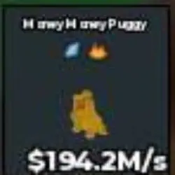 BS12713 Money Money Puggy Gold 194.2M s (Секретный персонаж) — Roblox, лот №221828
