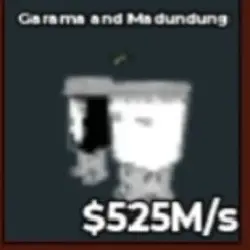 BS12725 Garama and Madundung Yin Yang 525M s (Секретный пер… — Roblox, лот №221835