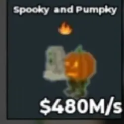 BS12727 Spokey and Pumky 480M s (Admin персонаж) — Roblox, лот №221858