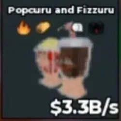BS12733 Popcuru and Fizzuru 3.3B s (Секретный персонаж) — Roblox, лот №221869