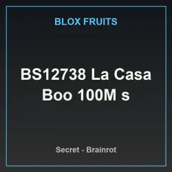 BS12738 La Casa Boo 100M s (Секретный персонаж) — Roblox, лот №221879