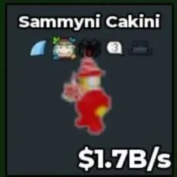 BS12740 Sammyni Cakini 1.7B s (Секретный персонаж) — Roblox, лот №221885