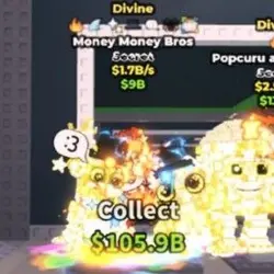 BS4669 1.7B Divine Money Money Bros (Секретный персонаж) — Roblox, лот №221912