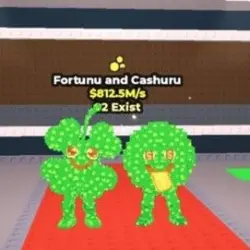 BS5040 Gold Fortunu and Cashuru 812.5M s Rare Lucky Trait a… — Roblox, лот №221838