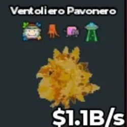 BS5042 Gold Ventoliero Pavonero 1.1B s (Секретный персонаж) — Roblox, лот №221839