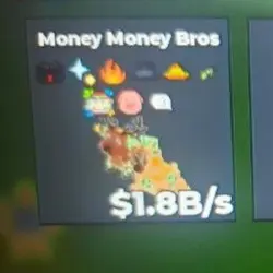 BS5929 1.8B Money Money Bros is Calling (Секретный персонаж) — Roblox, лот №221849